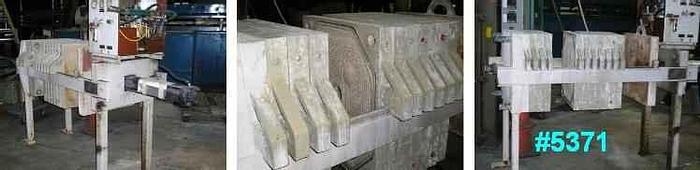 Used 3.25 CU. FT. ENVIROTECH FILTER PRESS – POLYPRO. – 630 MM – C.G.R.
