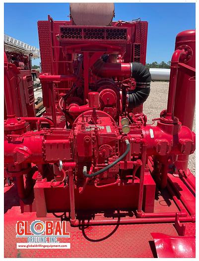 Used Item 0598 : Sullair 1350CFM / 350PSI Air Compressor & Ariel JGA-2 2-Stage Booster Combination