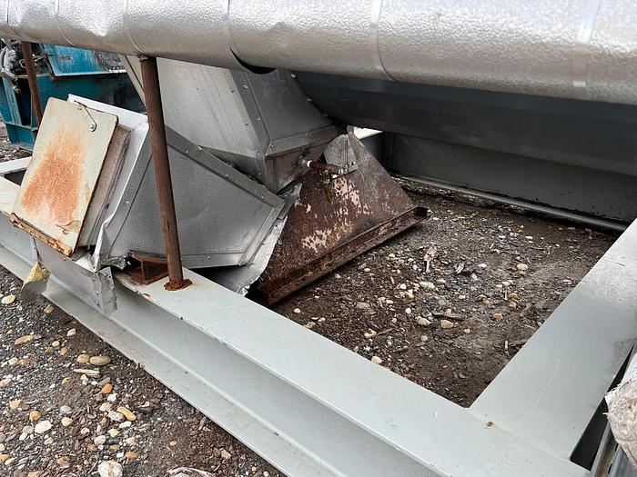 Used 36" X 144" SCOTT TENDER BLEND MIXER / HEATER - S/S - JACKETED