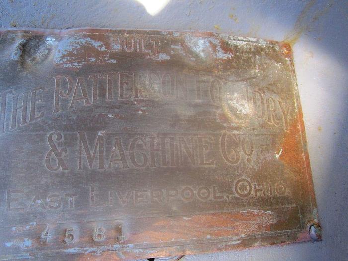 Used Mill, Ball, Batch, 4' X 5', Patterson, Porcelain, #Z501500