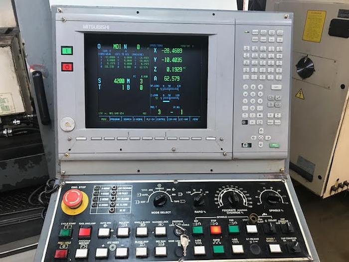 Used 2001 BRUTE VMC 63/35/35 VMC, 50 Taper,8K RPM, with 4th axis Rotary Table