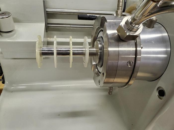 Used 0.6 LITER WAB-GLEN MILLS DYNO MILL HORIZONTAL MEDIA MILL – S/S – JKTD. (#9547)