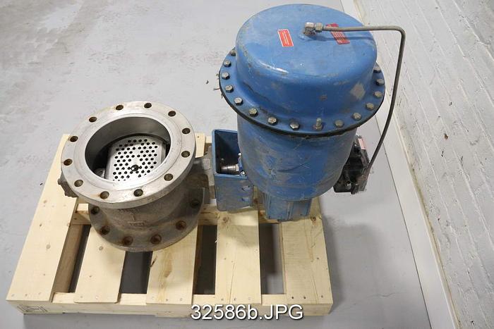 Used Neles Jamesbury QR21CB10CCJK 10" R-Series Segment Control Ball Valve #32586