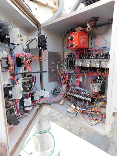 Used MATEER "NEOTRON" AUTOMATIC POWDER FILLER - MODEL 33A WITH CONVEYOR (#9865)