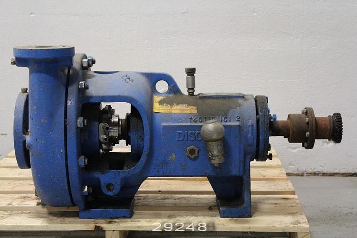 Used Discflo 402/14 Trash Pump, 2x4x14 #29248
