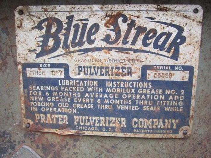 Used Mill, Hammer, Prater, Size 67H5R, Carbon Steel, Blue Streak #S738227