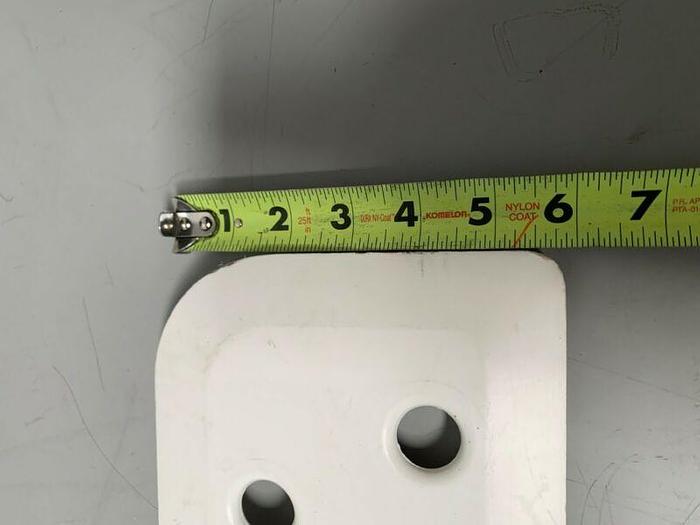 Used Remco 67765 White Polypropylene 52" Paddle Scraper With Holes