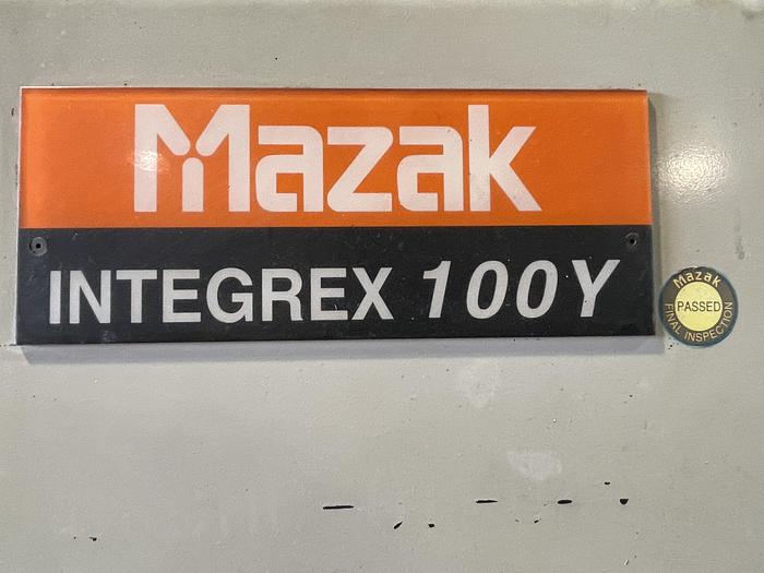 Used MAZAK INTEGREX 100Y CNC TURNING CENTER W/MAZATROL 640MT PC-FUSION CONTROL