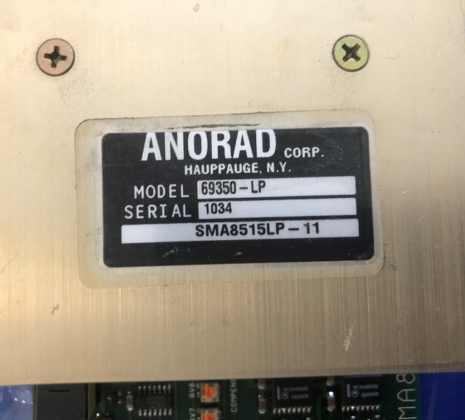Used Anorad 69350-LP SMA8515LP-11