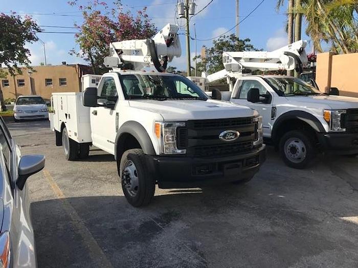 Used 2017 Ford F550 Altec AT37G 42ft Bucket Truck - M09429