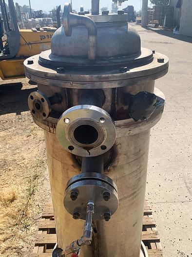 Used Tank, 50 Gallon, S/st, Jkt, DT/DB, #C743966