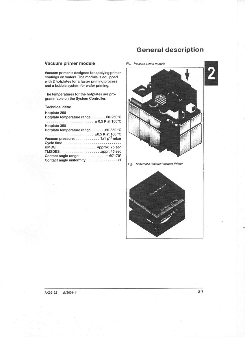 Used Complete photolitographic line FALCON