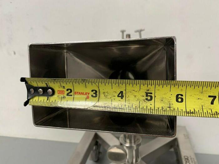 Used Bosio Stainless Steel 2850 Powder Passage System w/Rechner KAS-80-30-A-Y5 Sensor