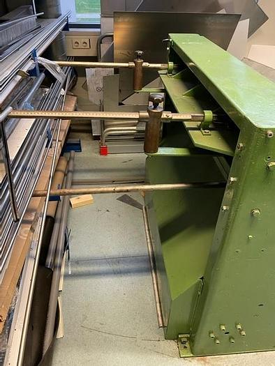 Gebruikt Jorg schaar 1050 x 2 mm.