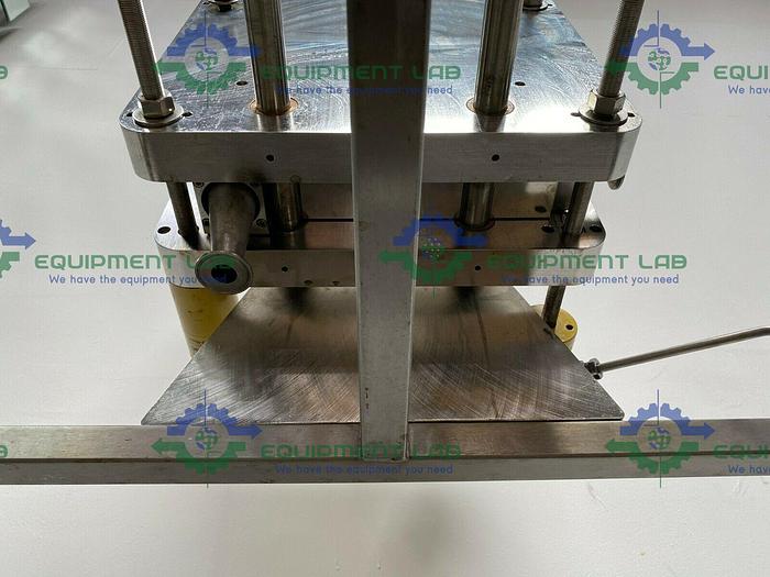 Used Pall Filtron 28 3/4" x 18 3/4" Cassete Filter Holder w/ Enerpac RCH-123 Cylinder