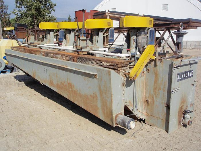 Used Flotation Cell, Bank of Four, Wemco, Size 66 Standard #C740612