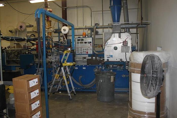 Used JOA SANITARY PAD LINE 10" SUPER 212 FPM