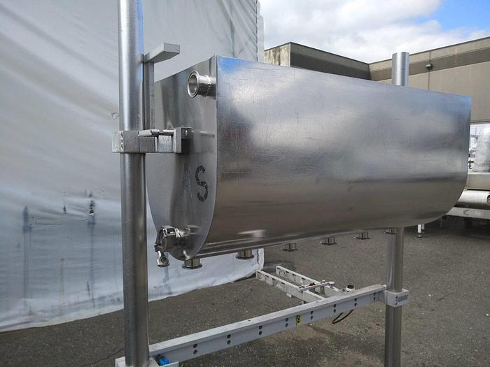 Used 6 Head Liquid Filler Tank and Frame