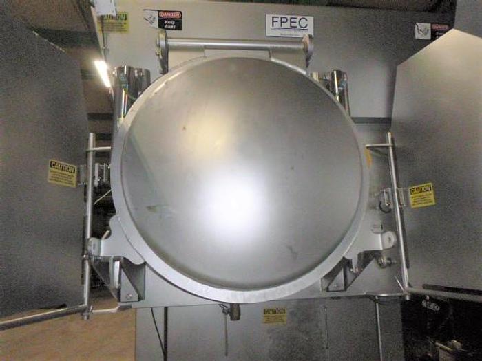 Used FPEC Intermeshing Dual Paddle Blender; Md#814, 5000Lbs Capacity, Vacuum and CO2
