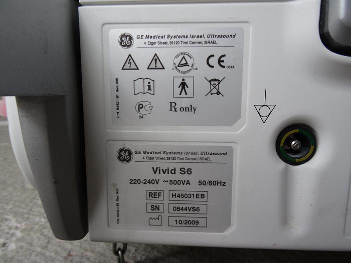 Used 2009 GE Vivid S6