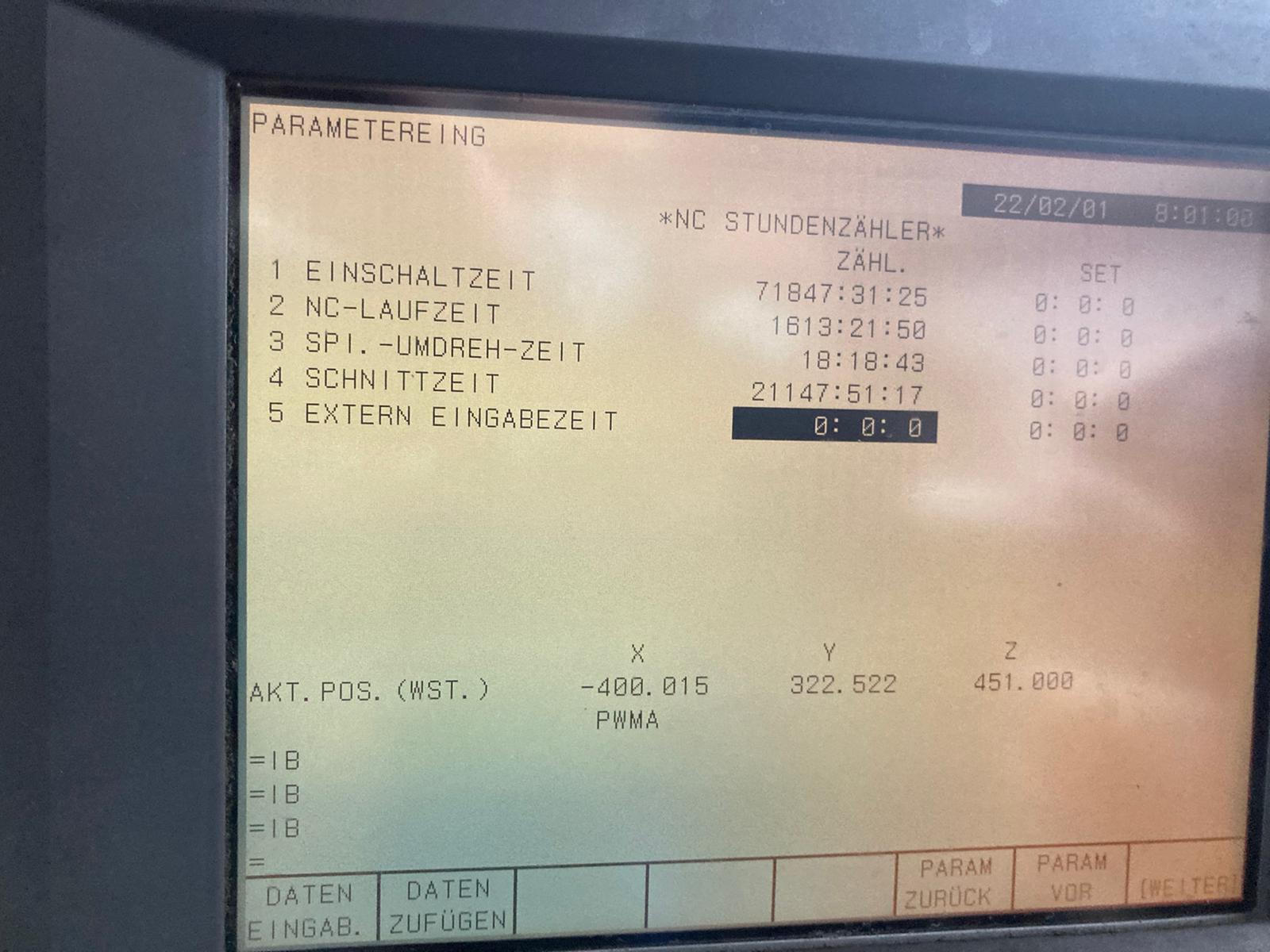 Used Okuma MX55 - Vertical Machining Center - 1996