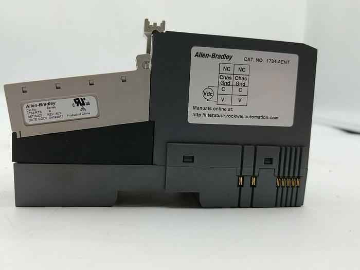 Used Allen Bradley 1734-AENT . 1734-RTB
