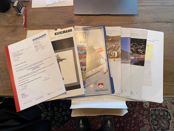 Gebruikt KUHLMANN graveermachine