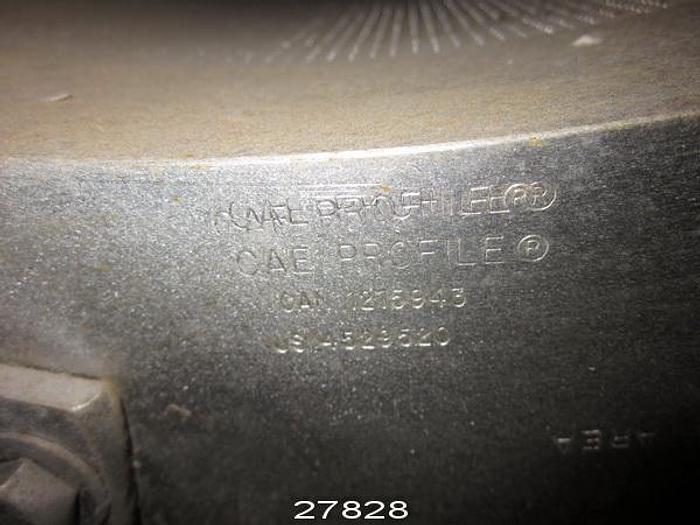 Used Beloit M-24 HD Beloit M-24 Hd Pressure Screen, 1.6 Mm Profiled Hole Basket, 4-Foil Rotor, 10" Inlet/Outlet, 6" Heavy Rejects, 8" Light Rejects #27828