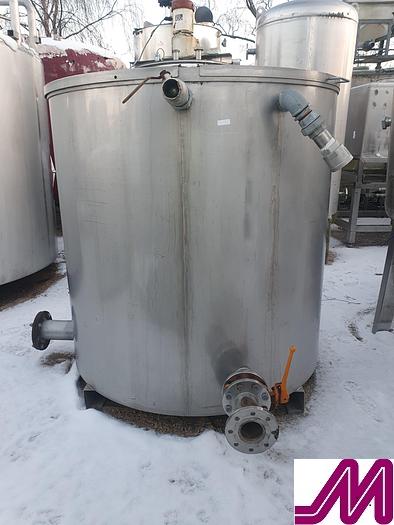 Used 2,500 Litre Stainless Steel Single Skin Tank