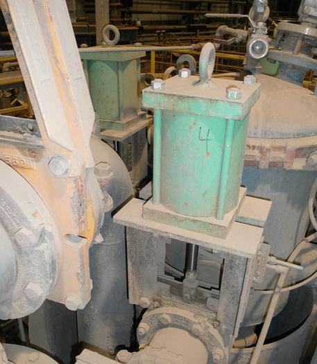 Used Separator, Hydrocyclone, Krebs, 15", DS15LB, Pod of 4 (2) #S738512