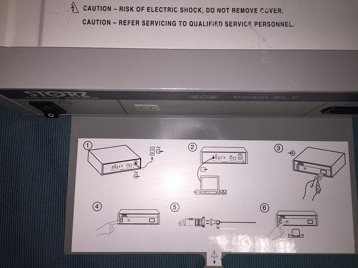 Used Storz Endoskopie Kamera Kontrolleinheit SCB tricam SL II 20223020
