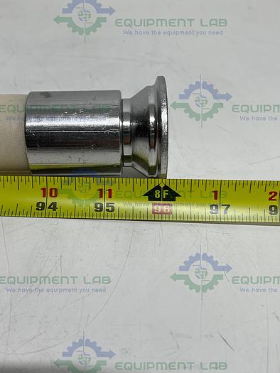 Used 96" Silicone Hose w/ 1 1/2" Sanitary Fittings 125 PSI at 20°C
