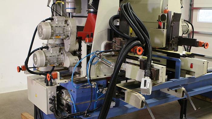 Used 2004 Friulmac CONTOURAMAT Double End Tenoner