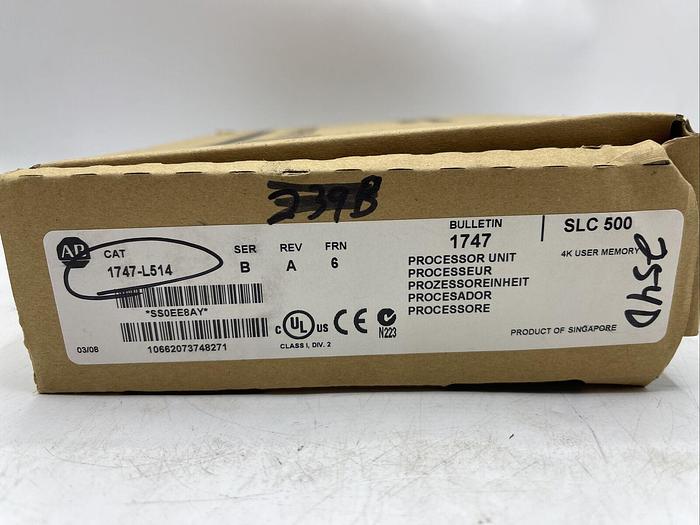 Allen Bradley 1747-L514 Ser B