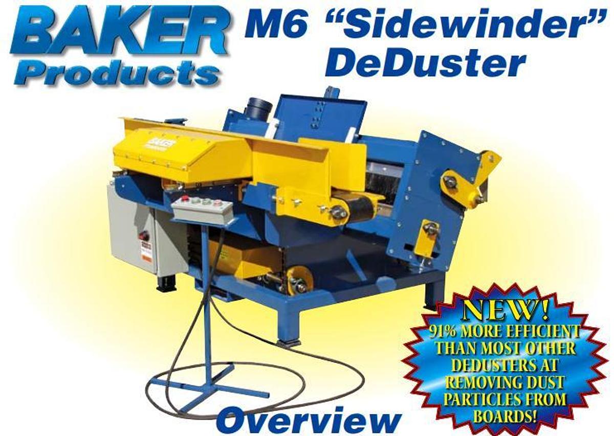 NEW BAKER SIDEWINDER DEDUSTER