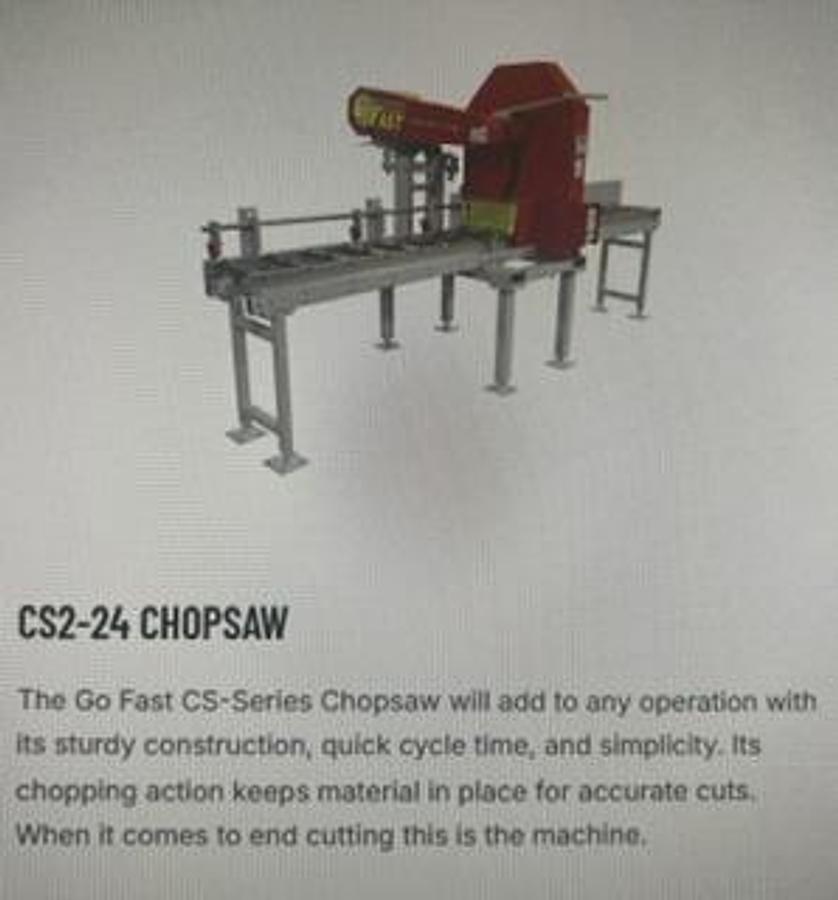 NEW GO FAST CS200 CHOP SAW