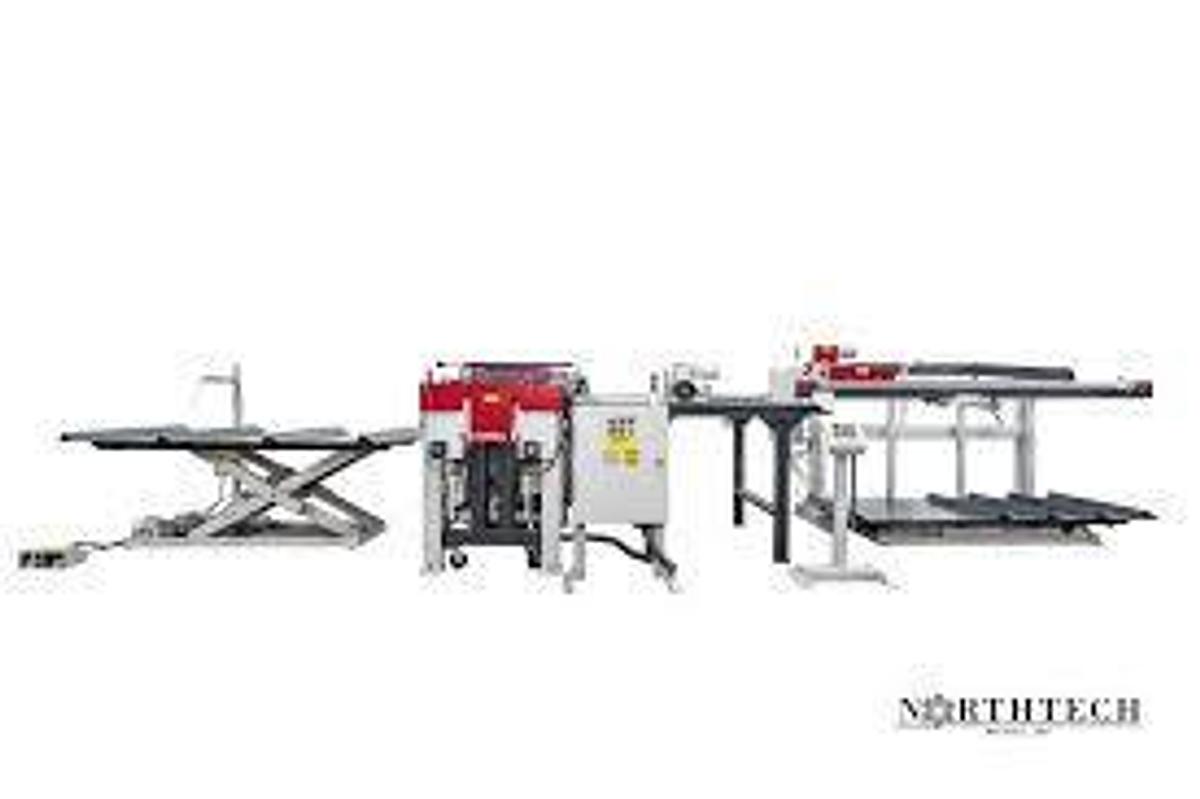 Northtech nt-mrs10x60 roll feed panel rip saw