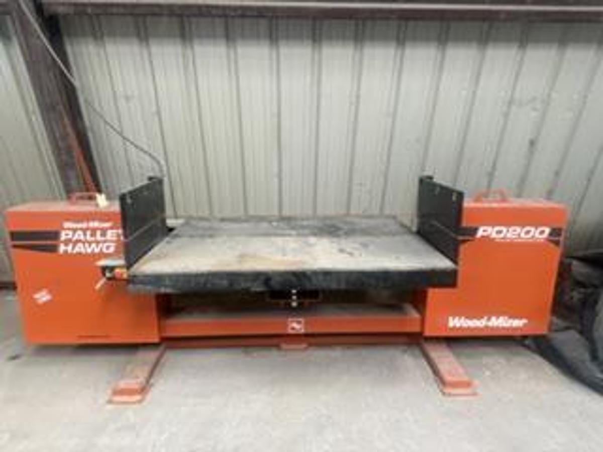Used USED 2023 WOODMIZER PALLET DISMANTLER