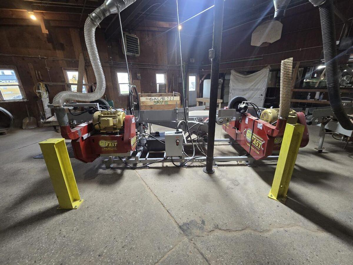 Used USED GO FAST TWO HEAD RESAW