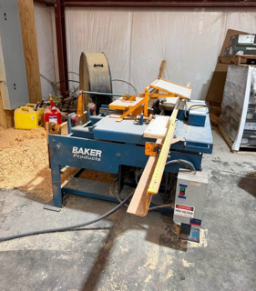 Used Baker Single Head Notcher