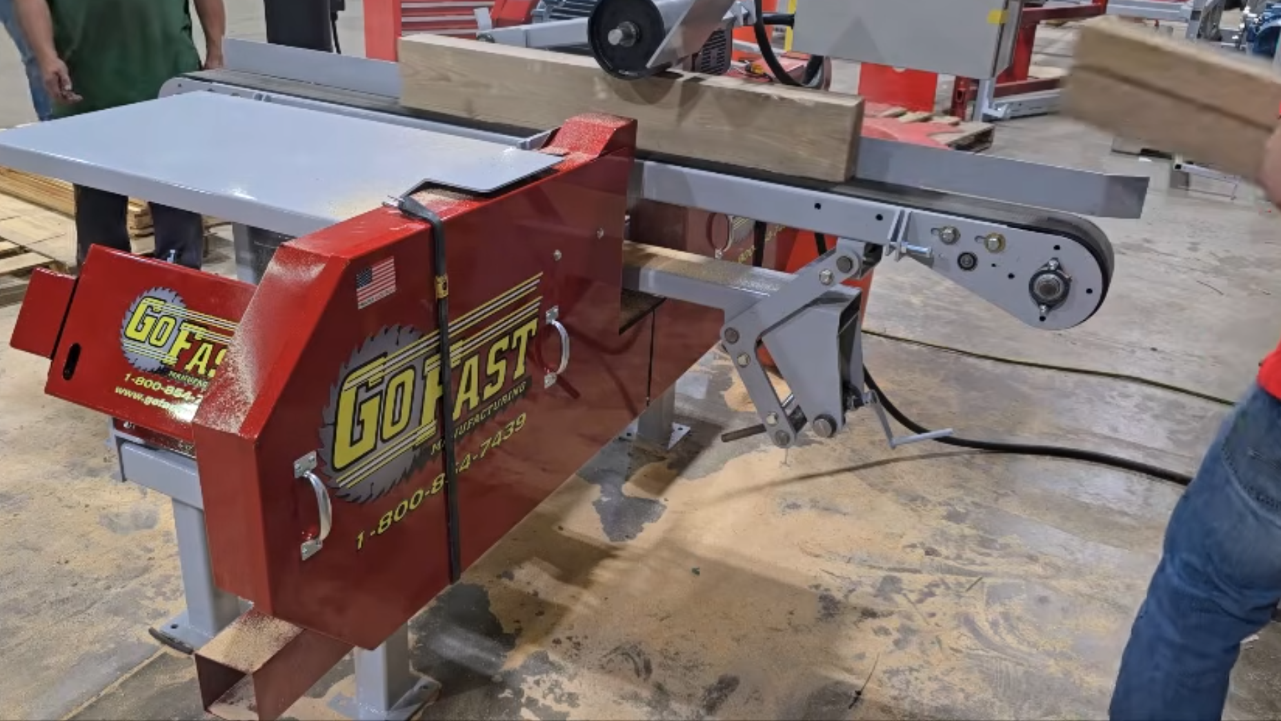 Used Go Fast Electric Drive Resaw