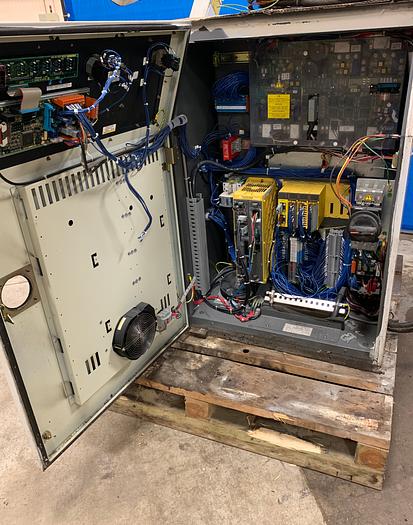Used FANUC M6iB 6 AXIS CNC ROBOT WITH RJ3iB CONTROLLER