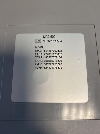 Gebraucht GE Mac 600 EKG System mit 10 adriges EKG Kabeln