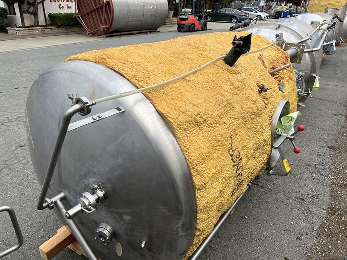 Used Tank, 775 Gallon, Stainless Steel, 25 BBL Brite Tank, Insulated #S744741