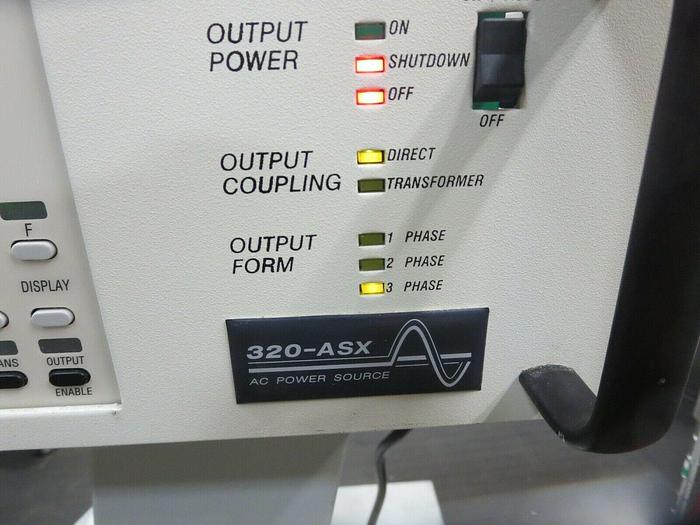 Used Pacific Power Source, 320-ASX-UPC3M, AC Power Source, For "Parts &/Or Repair"