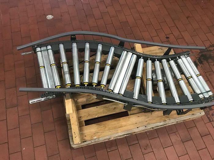 Gebraucht KNAPP Rollenbahnkurve Kurvenförderer S-Kurve