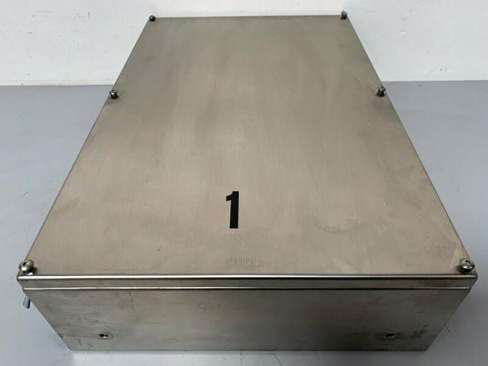 Used Ilinox Stainless Steel Enclosure w/ Allen-Bradley 1606-XLE/XLS Power Supplies