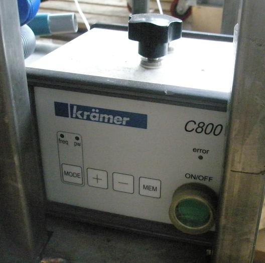 Used Deduster, Tablet, Kramer, Rotary, S/st, Type E80, #S737000