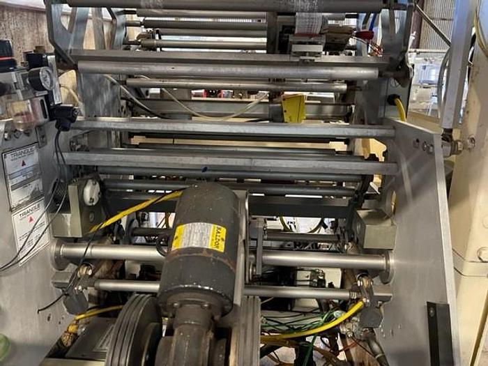 Used Triangle Vertical  Single Tube Form, Fill & Seal Bagger