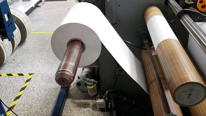 Used 30" STANFORD DUPLEX SLITTER REWINDER MODEL 184 20" REWIND DIAMETER